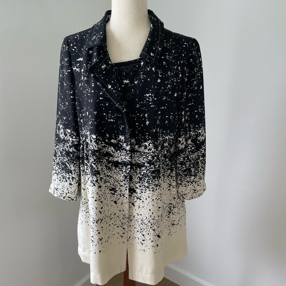 NWOT Lee Anderson Couture Silk Jacket M - Picture 5 of 14